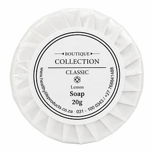 Boutique Soap Bars for Hotels, Guesthouse, BnB, Lodges, Lemon Scented - 20g