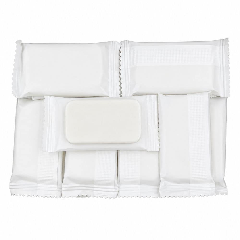 Guest Soap Bars for Hotels, BnB - White Wrapped - 10g (100 Pack) - Image 3