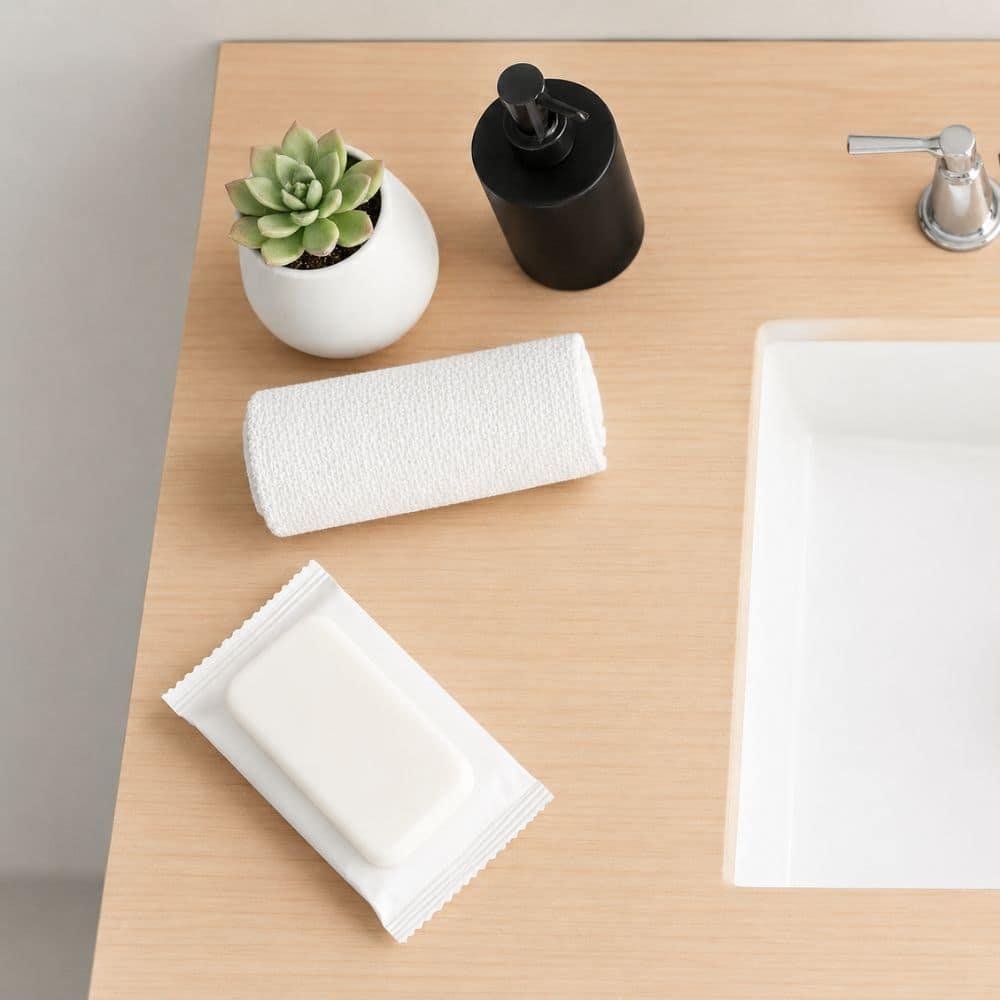 Guest Soap Bars for Hotels, BnB - White Wrapped - 10g (100 Pack) - Image 4