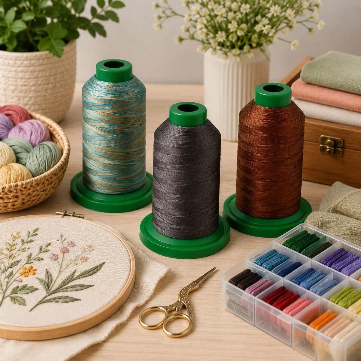 Embroidery Threads Image