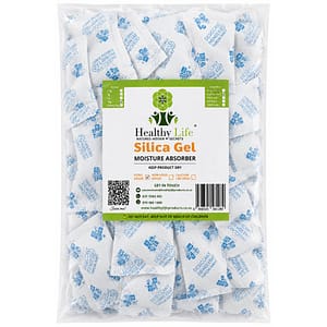 Healthy Life Desiccant Silica Gel - Food Grade - 10g Sachets - 100 Pack