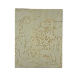 Wooden Paint Set - Dinosaurs