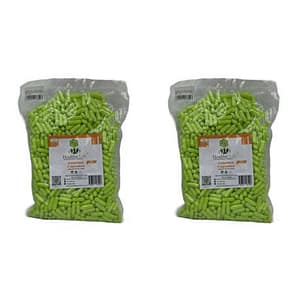 Healthy Life- Green Empty GELATIN Capsules Size 0- 2 Packs of 1000