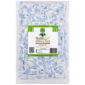 Healthy Life Desiccant Silica Gel - Food Grade - 1g Sachets - 500 Pack