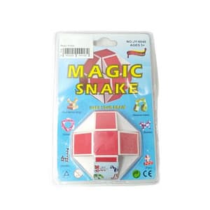 Red Magic Snake - 3D Unlimited Puzzle Shapes