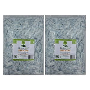 Healthy Life Desiccant Silica Gel -Food Grade- 1g Sachets - 1000 x 2 Packs