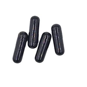 Healthy Life - Black Empty Gelatine Capsules Size 0 - 1000 in a Pack