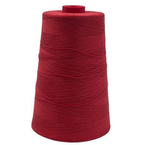 Sewing Thread Polyester Seralon- Red 5000m JT Threads