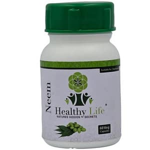 Neem Leaf Capsules 500mg 60 Caps- Immune, Skin & Digestive Wellness Support