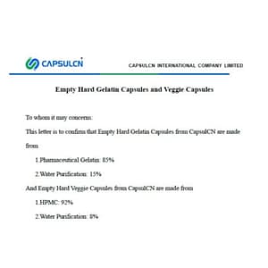 Healthy Life - White Empty GELATINE Capsules Size 1 - 1000 in a Pack