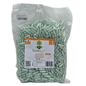 Healthy Life- Duckegg Empty GELATIN Capsules Size 0- 1000 Pack