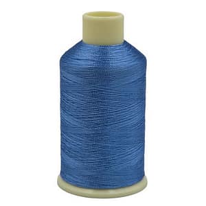 Embroidery Thread Cotton- Caribbean Blue 1000m - Shade 1058 - Marathon