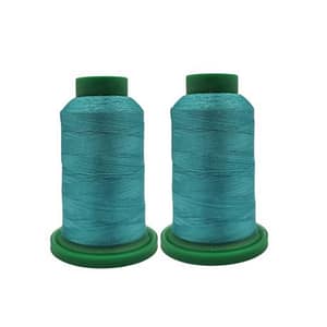 Teal Green Embroidery Cotton (Isacord -code - 4620) - 2 Pack
