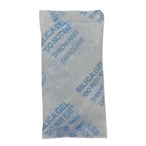 Moisture Absorber Sachets - Food Grade Silica Gel Desiccant - 2g (100 Pack)