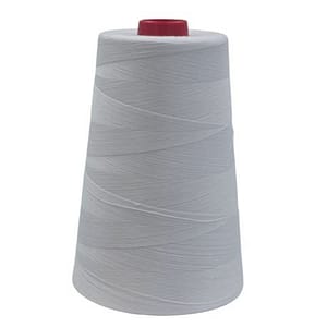Sewing Thread Polyester Seralon- White 5000m JT Threads
