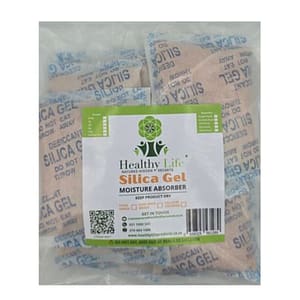Moisture Absorber -50g Indicating Silica Gel Packet - 10 Pack