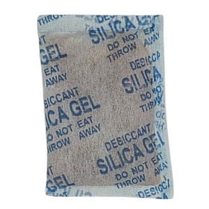 Moisture Absorber -25g Indicating Silica Gel Packet - 100 Pack