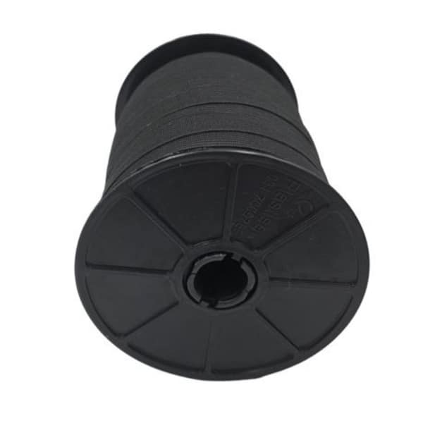 Black Elastic Roll 19mm x 75m - Durable and Flexible - Image 4