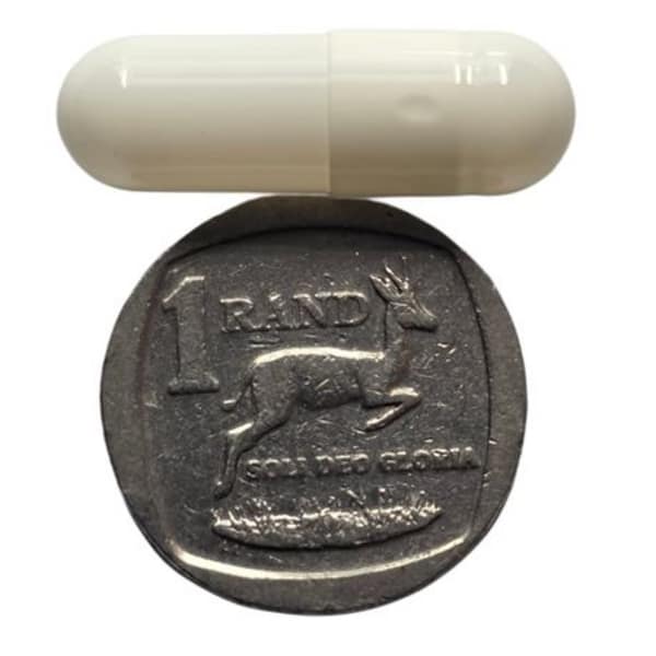 Healthy Life- White Empty Vegan Capsules HPMC/ Size 0- 1000 in a Pack - Image 3