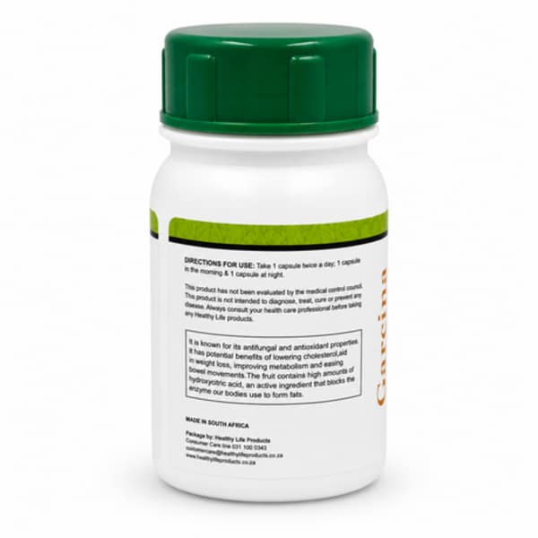 Healthy Life Garcinia Cambogia Weight Loss 500mg 60 Capsules 3-Pack - Image 4