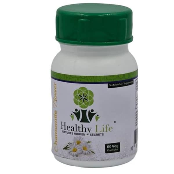 Healthy Life Chamomile Capsules 500mg - 60 Capsules - Image 2